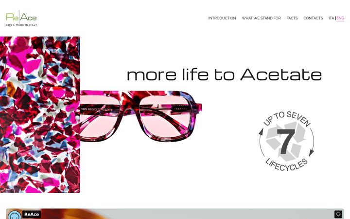 Screenshot of reace.it