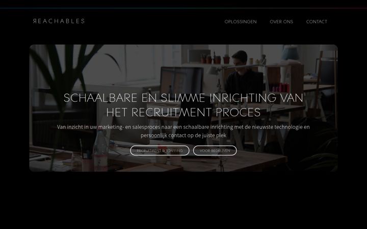 Posnetek zaslona reachables.nl