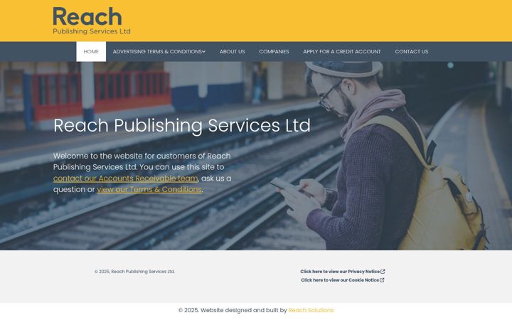 Screenshot of reachpublishingservices.co.uk