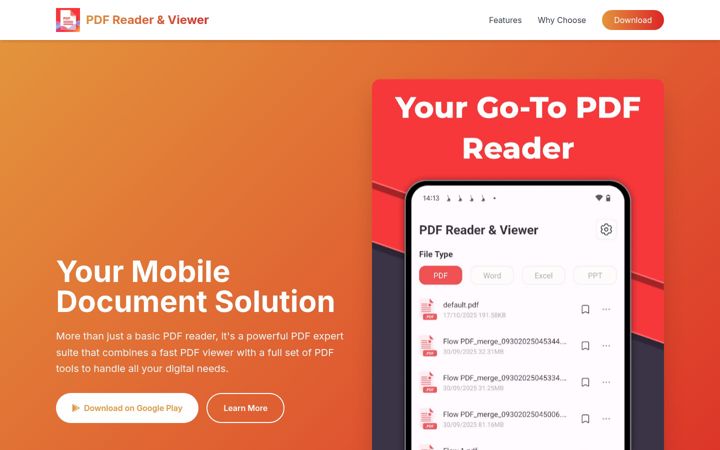 Screenshot of readallpdffileviewer.com