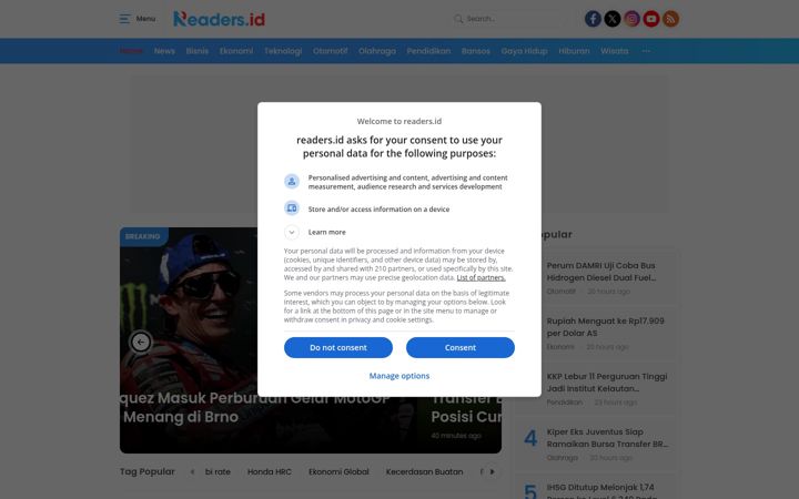 Képernyőkép: readers.id