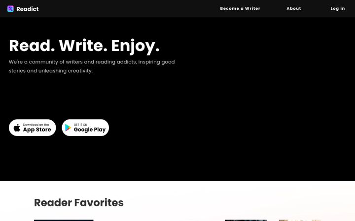 Screenshot of readictnovel.com