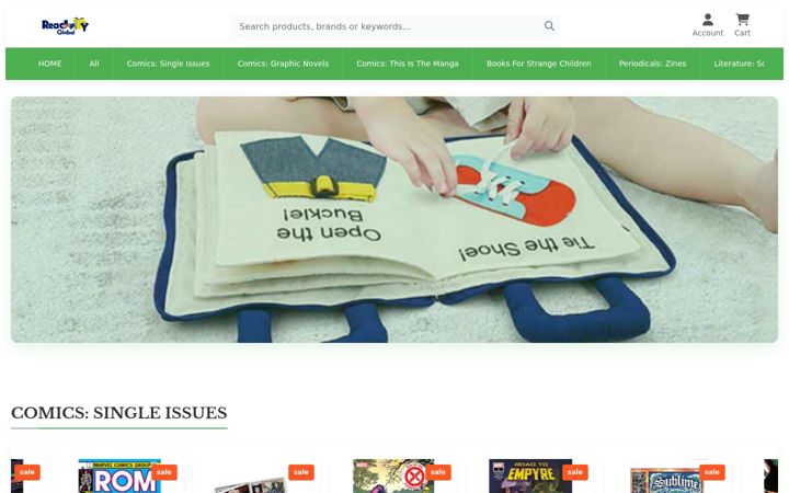 Screenshot of readjoyglobalbrand.com
