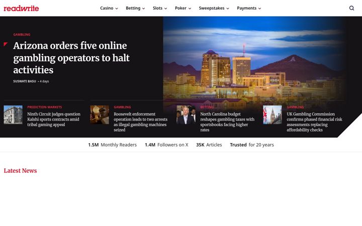 Ekrano kopija readwriteweb.com