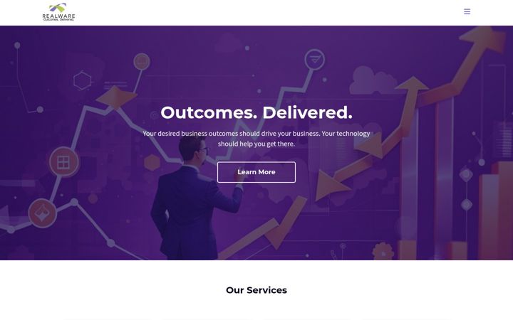 Screenshot of real-ware.com