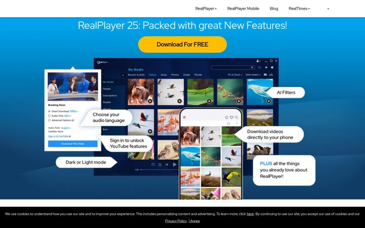 Screenshot ta' real.com