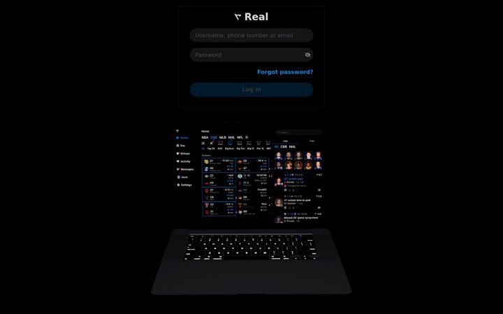 Screenshot ta' realapp.com