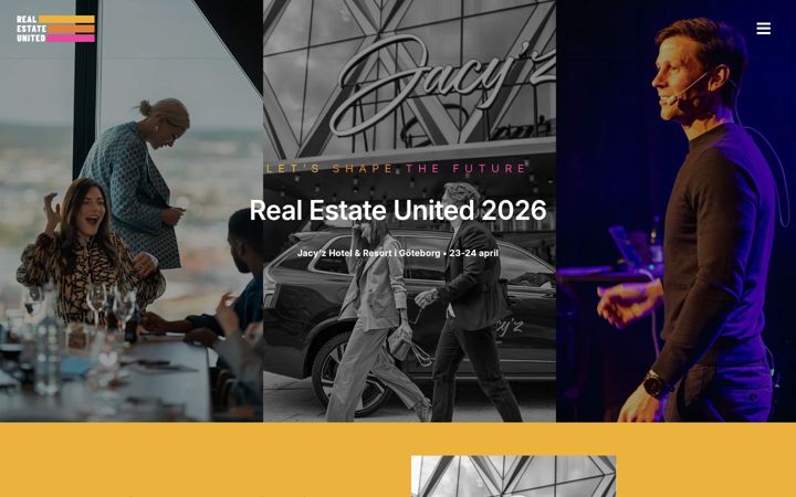 Screenshot ta' realestateunited.se