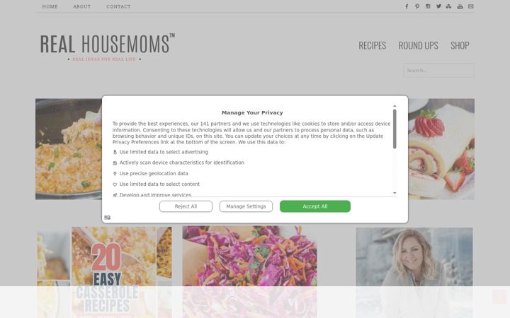 Screenshot of realhousemoms.com