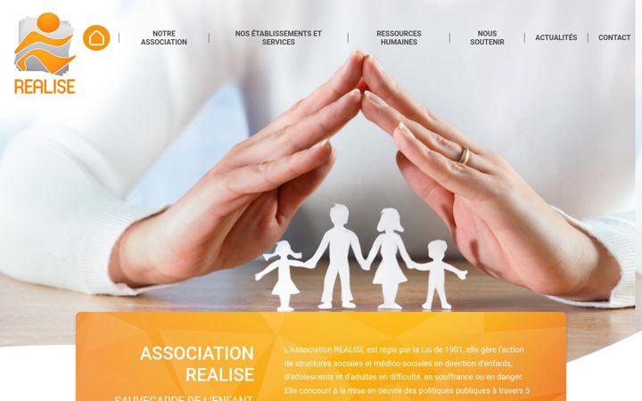 Screenshot of realise.asso.fr