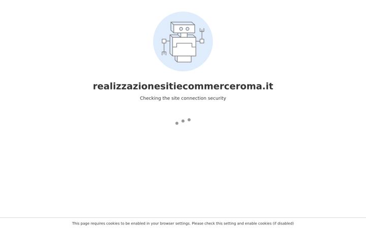 Skjermbilde av realizzazionesitiecommerceroma.it