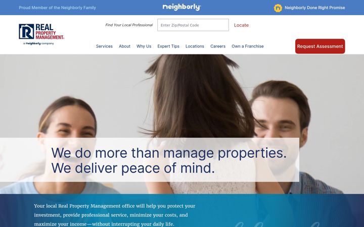 Screenshot of realpropertymgt.com