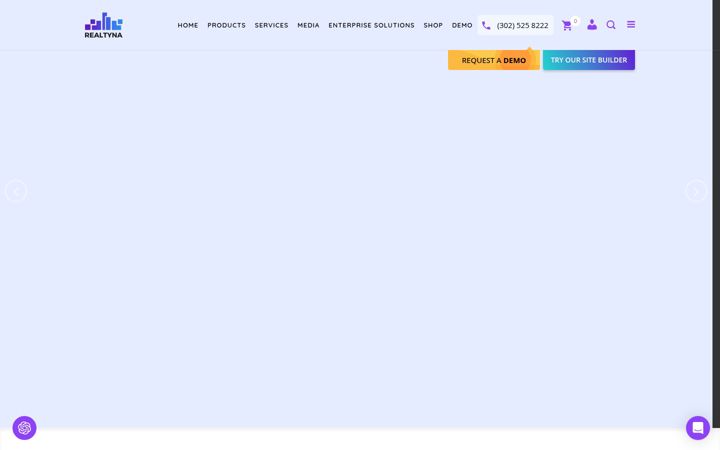 Screenshot of realtyna.com