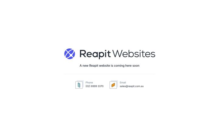 Screenshot of reapit.website