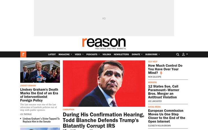 Screenshot ta' reason.com