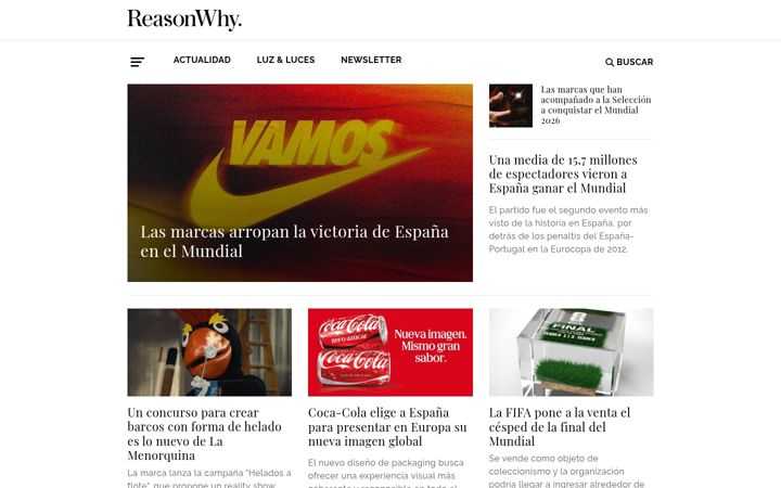 Screenshot of reasonwhy.es