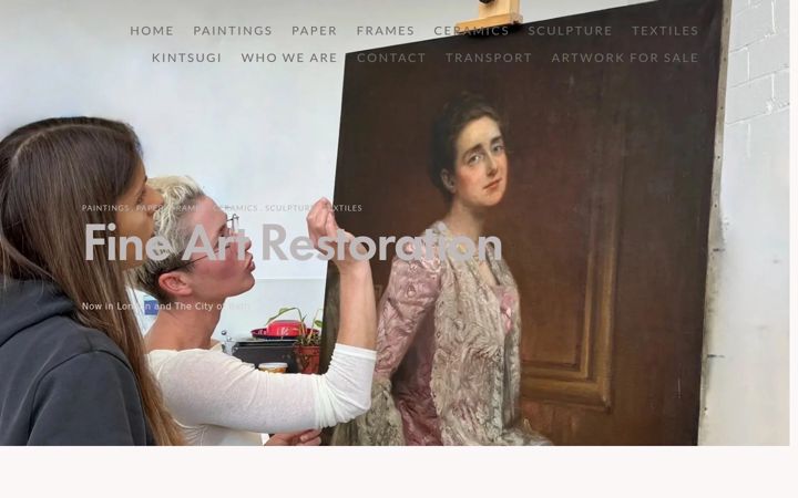 Snímek obrazovky rebekahsrestoration.com