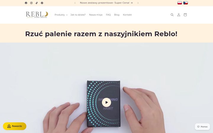 Screenshot di reblo.pl