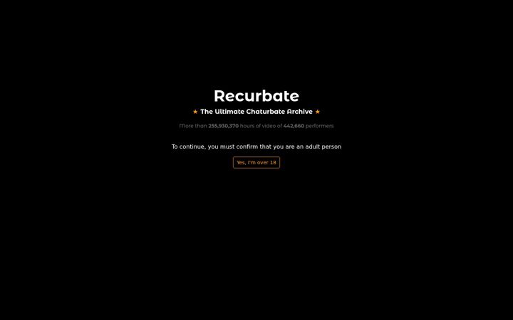 Screenshot of rec-ur-bate.com