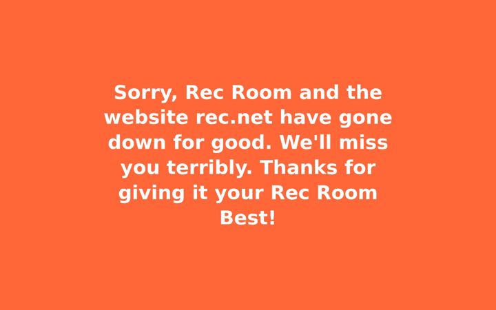 Screenshot of rec.net