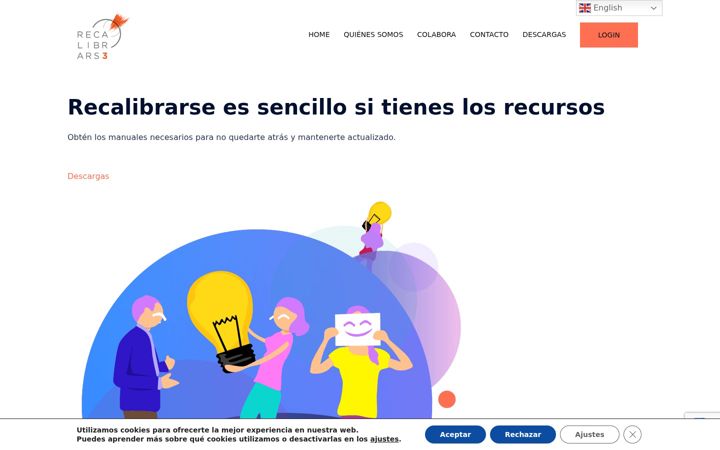 Екранна снимка на recalibrarse.com