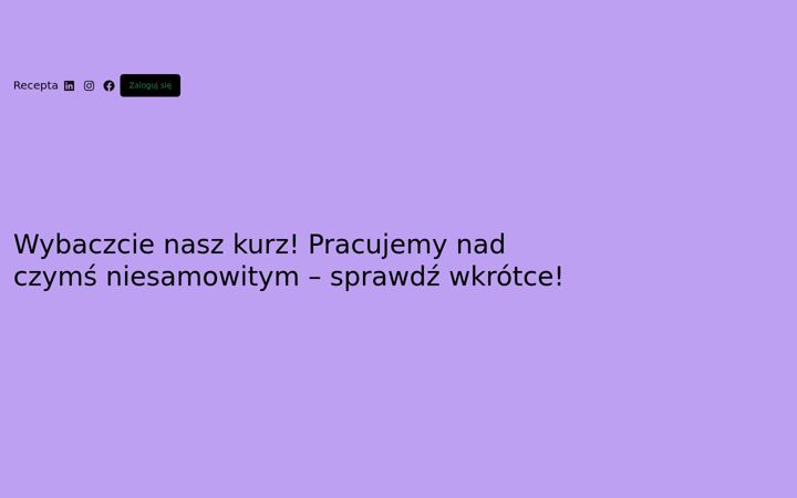 Screenshot of recepta.express