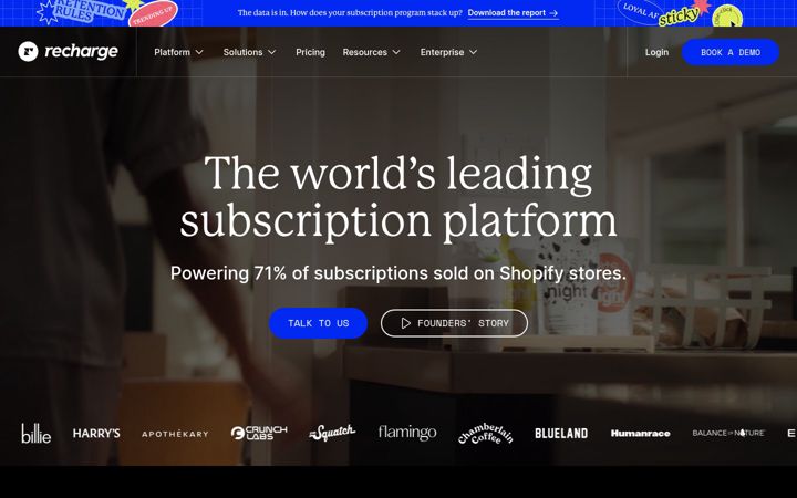 Kuvakaappaus sivustosta rechargeapps.com