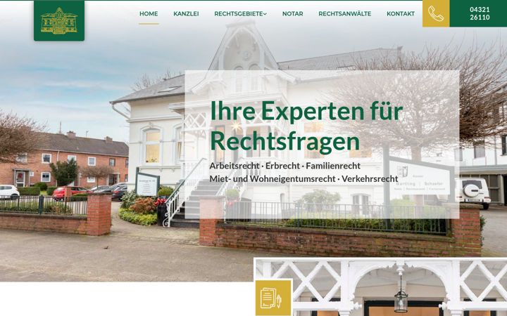 Skjermbilde av rechtsanwaelte-nms.de