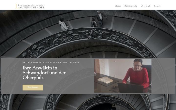 Screenshot of rechtsanwaeltin-lautenschlager.de