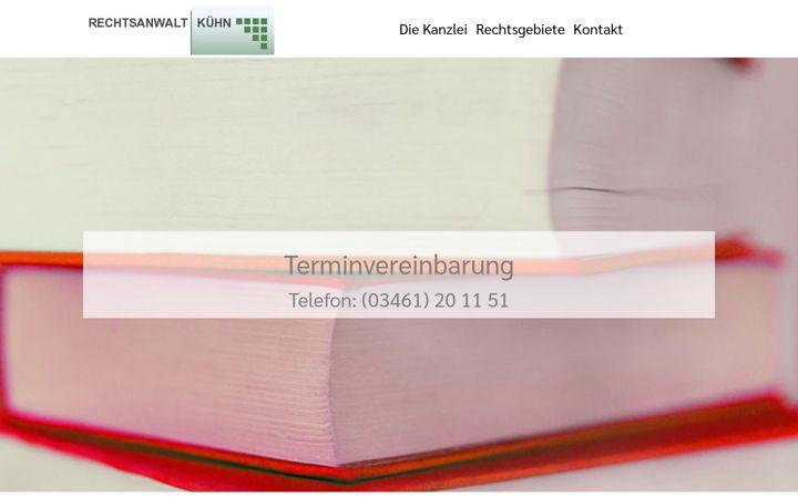 Screenshot of rechtsanwalt-kuehn.de