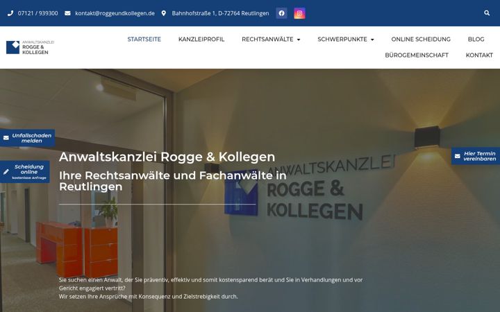 Skjermbilde av rechtsanwalt-rogge-kollegen.de