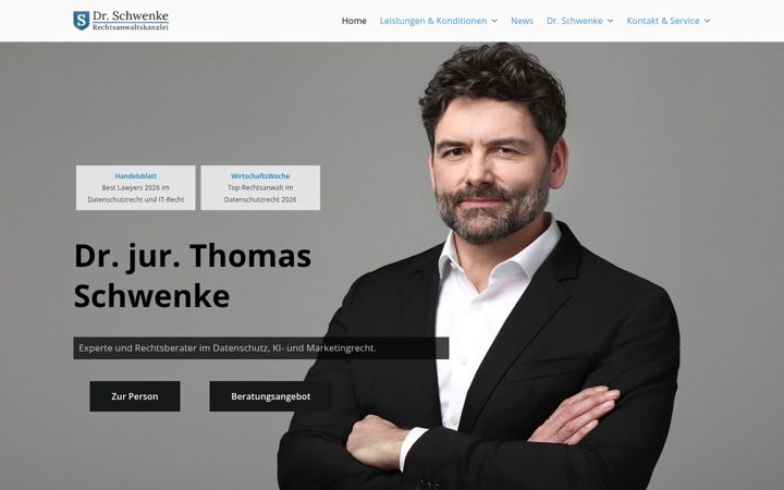 Képernyőkép: rechtsanwalt-schwenke.de