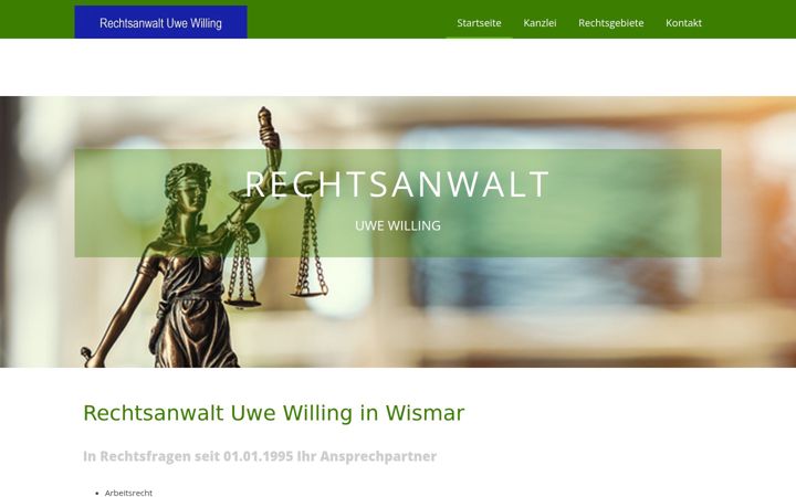 Képernyőkép: rechtsanwalt-willing.de