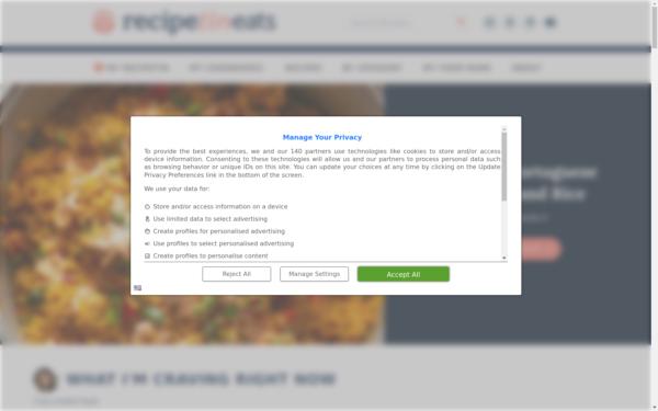 Screenshot of recipetineats.com