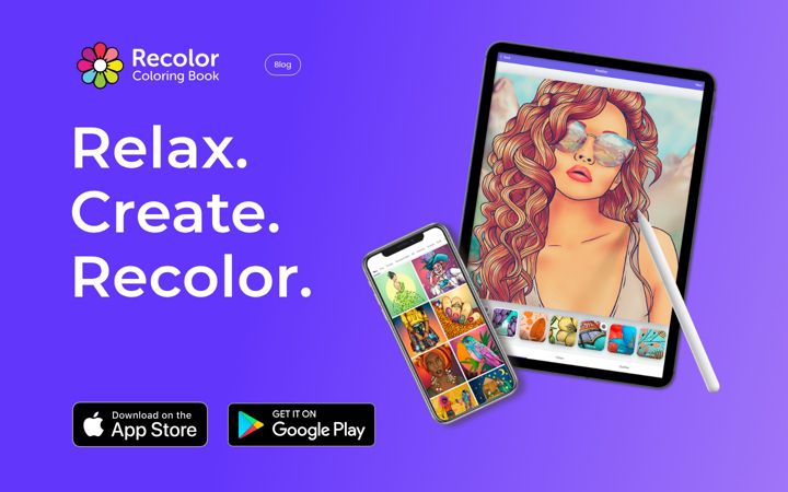 Screenshot of recolor.com