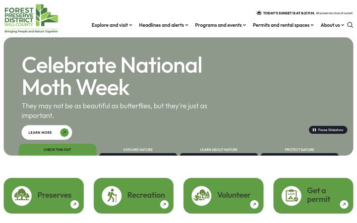 Screenshot of reconnectwithnature.org
