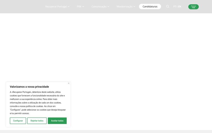 Screenshot of recuperarportugal.gov.pt