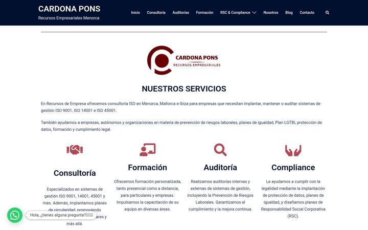Képernyőkép: recursosdempresa.com