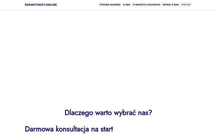 Screenshot of redaktorzy-online.pl