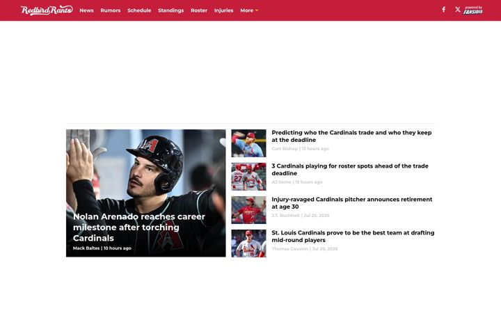 Screenshot von redbirdrants.com