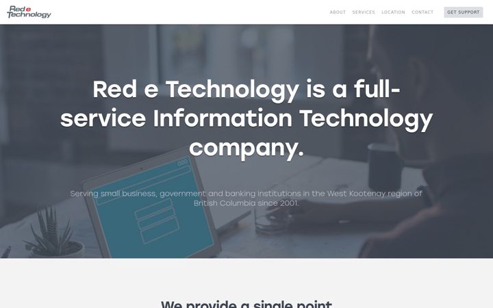Screenshot of rede.ca