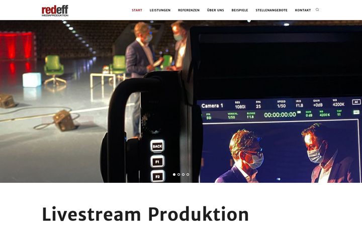 Screenshot ta' redeff.de