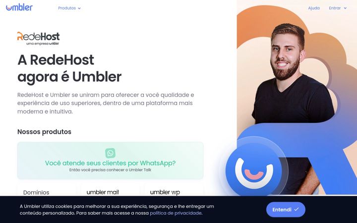 Zrzut ekranu redehost.com.br