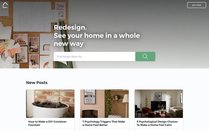 Screenshot of redesigndaily.com