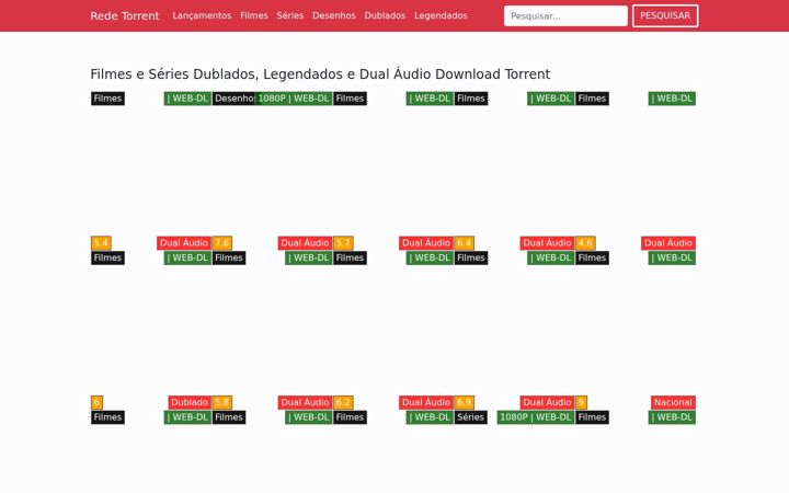 Screenshot of redetorrent.com