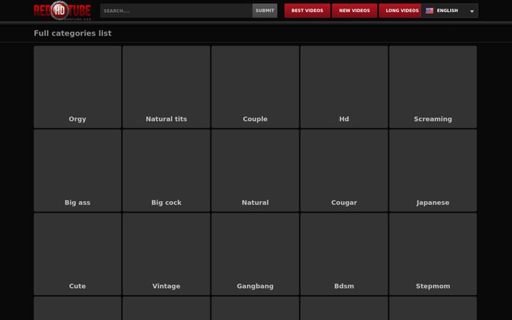 Screenshot of redhdtube.xxx