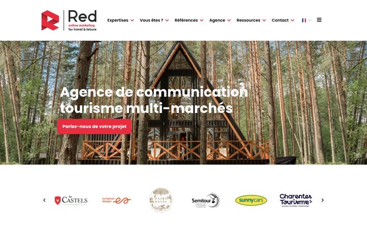 Zrzut ekranu redonlinemarketing.fr