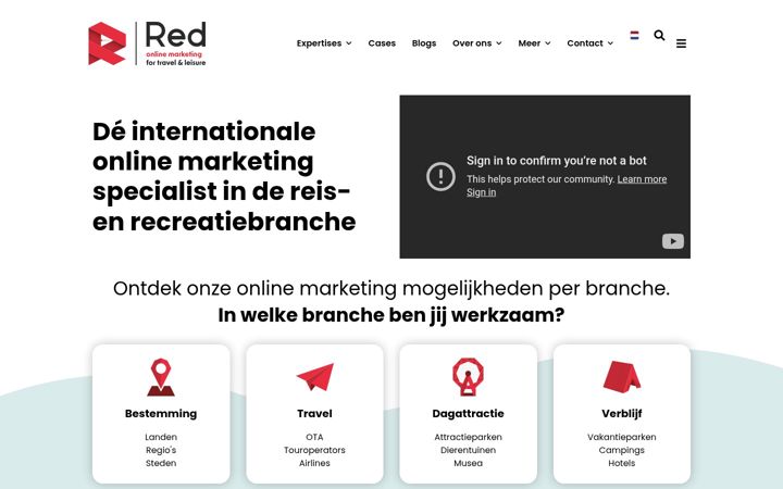 Ekrano kopija redonlinemarketing.nl