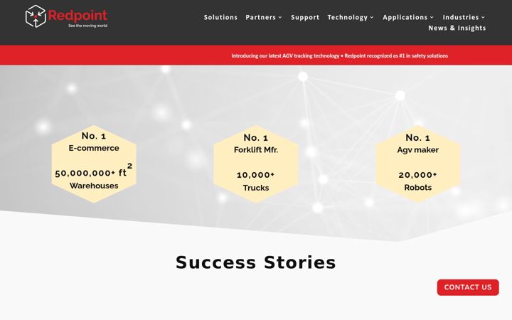 Screenshot of redpointpositioning.com