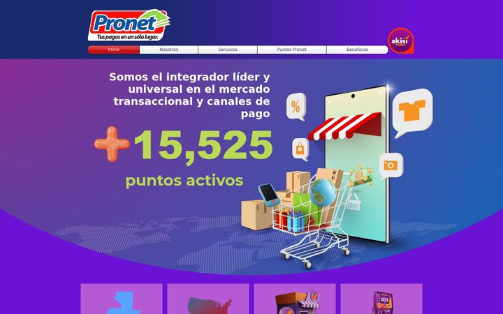 Screenshot of redpronet.com
